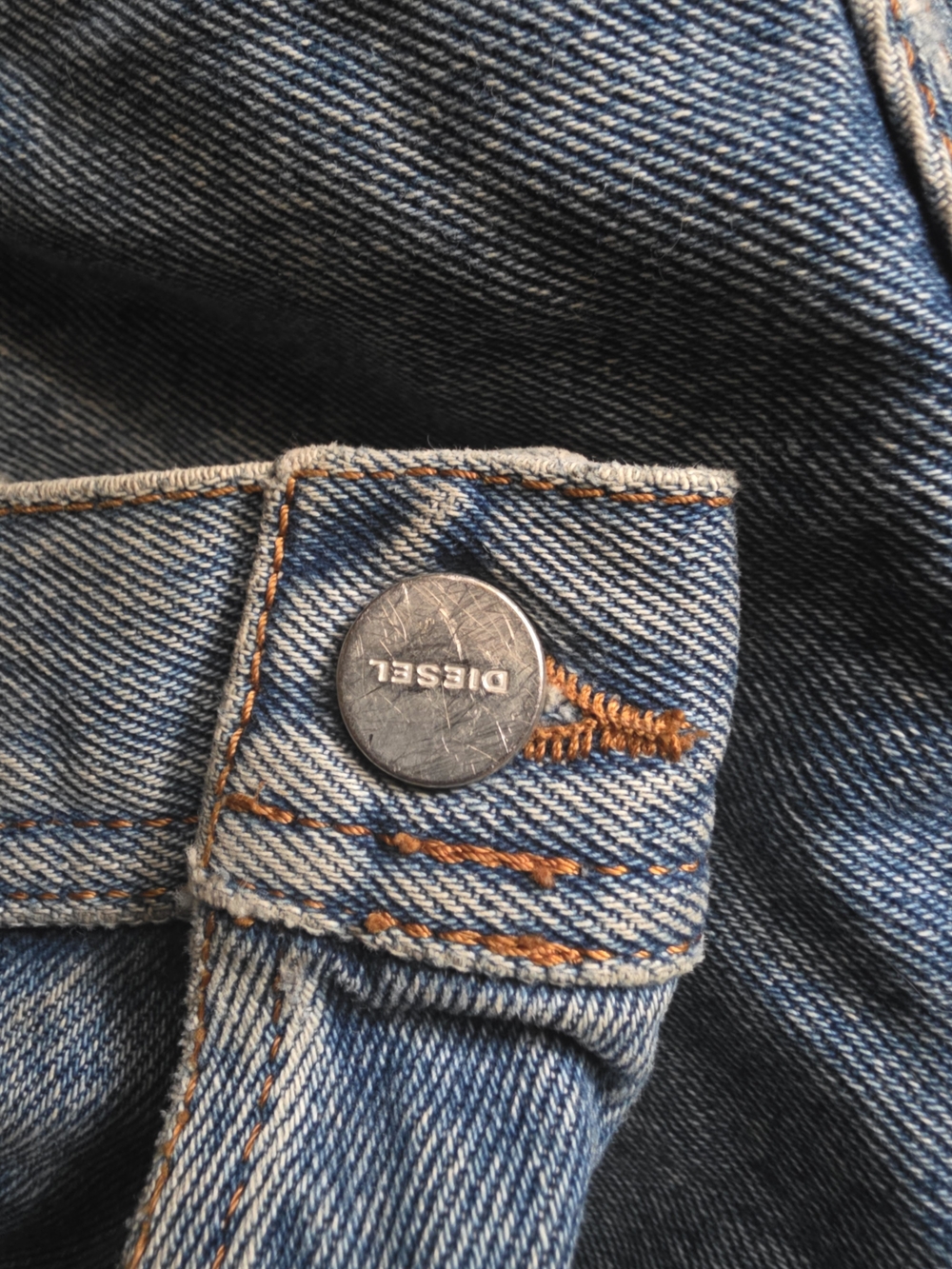 Diesel Ha(u)te Couture Denim Jacket XL Not Cool Anymore Graffiti Print Oversized - Picture 6 of 7